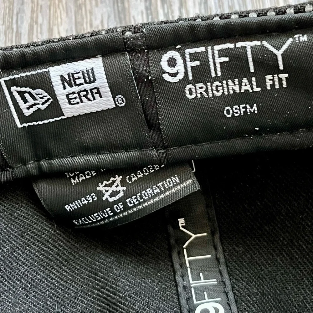 New Era Black and Gray Cap